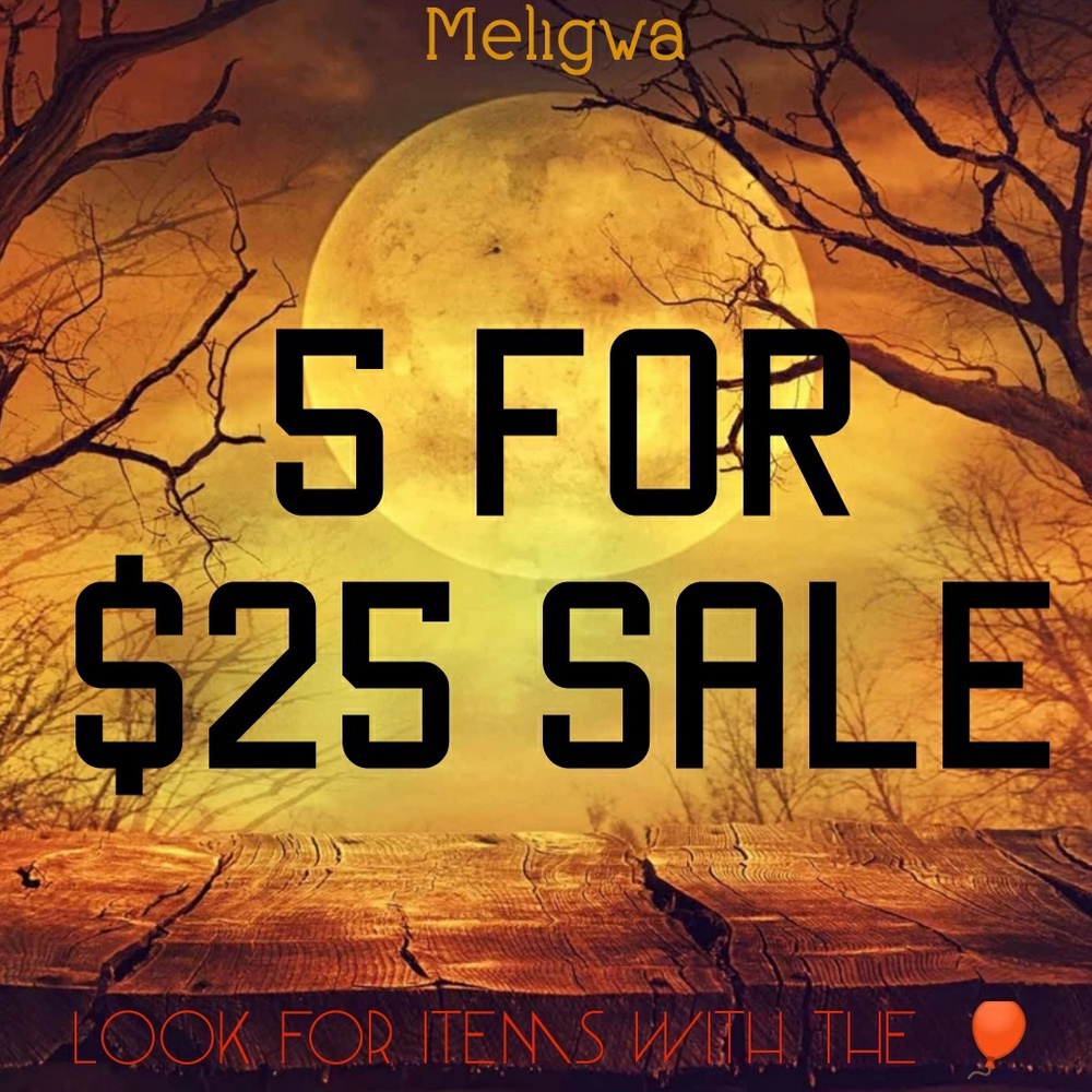 🎈5 for $25 Sale
